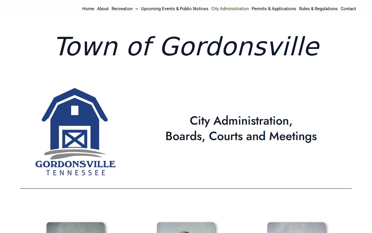 Gordonsville warrant records reference, municipal court schedule and clerk information